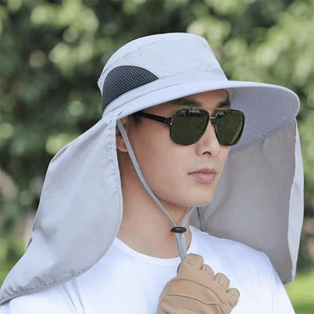 Visor Sun Hat - Sombrero de Sol Casual de Tela