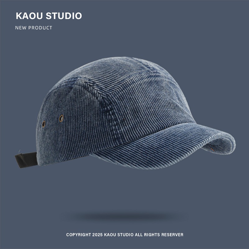 Corduroy Cap 5 Panel - Gorra de Pana de 5 Paneles