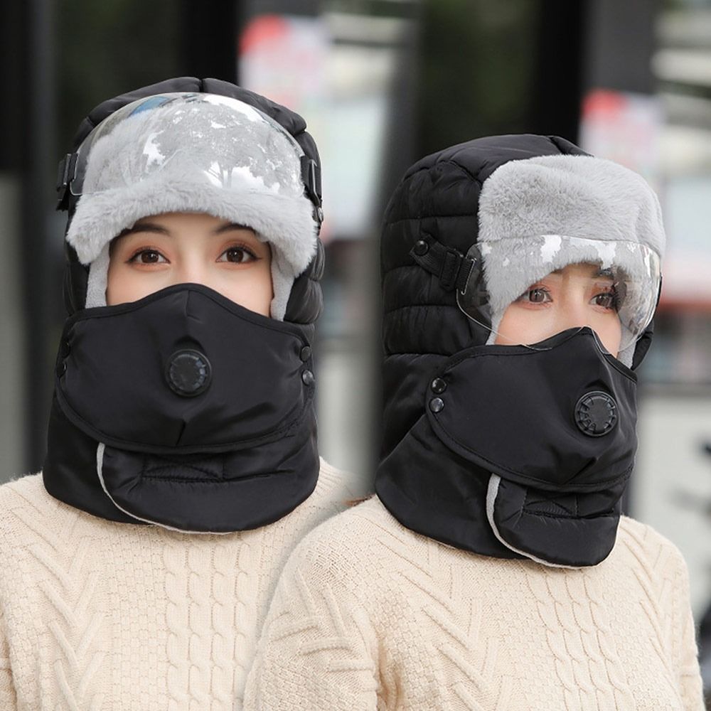 Winter Trapper Hat - Protección contra el frío con gafas