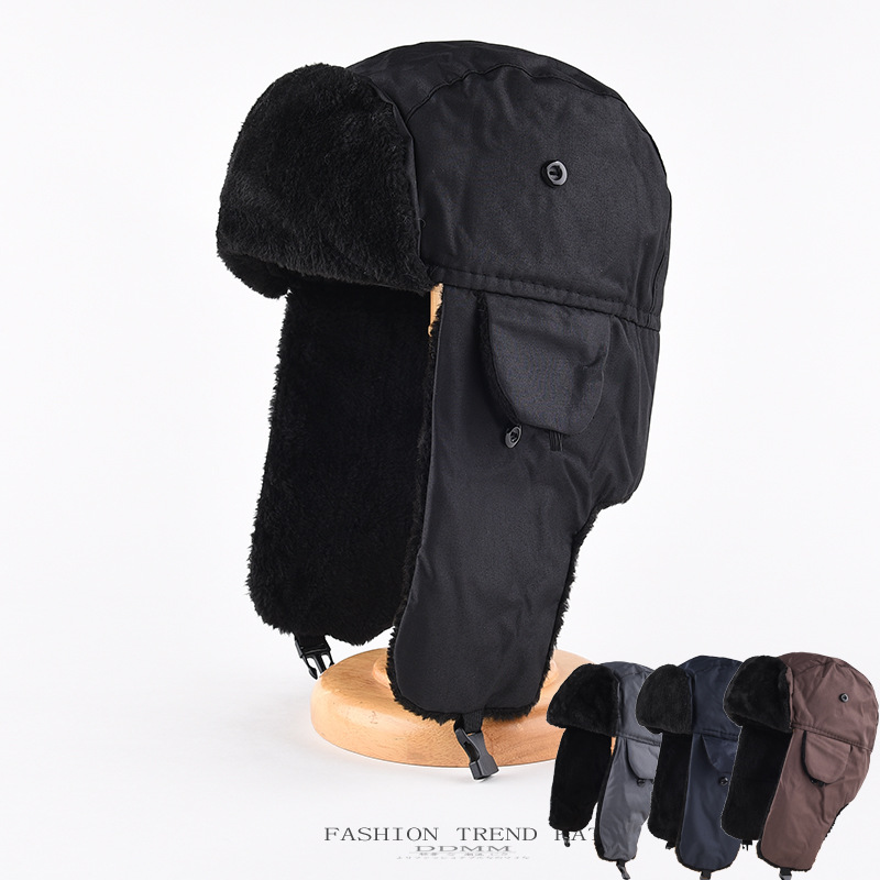 Trapper Hat Ear Flap - 1 unidad de gorro Ushanka cálido