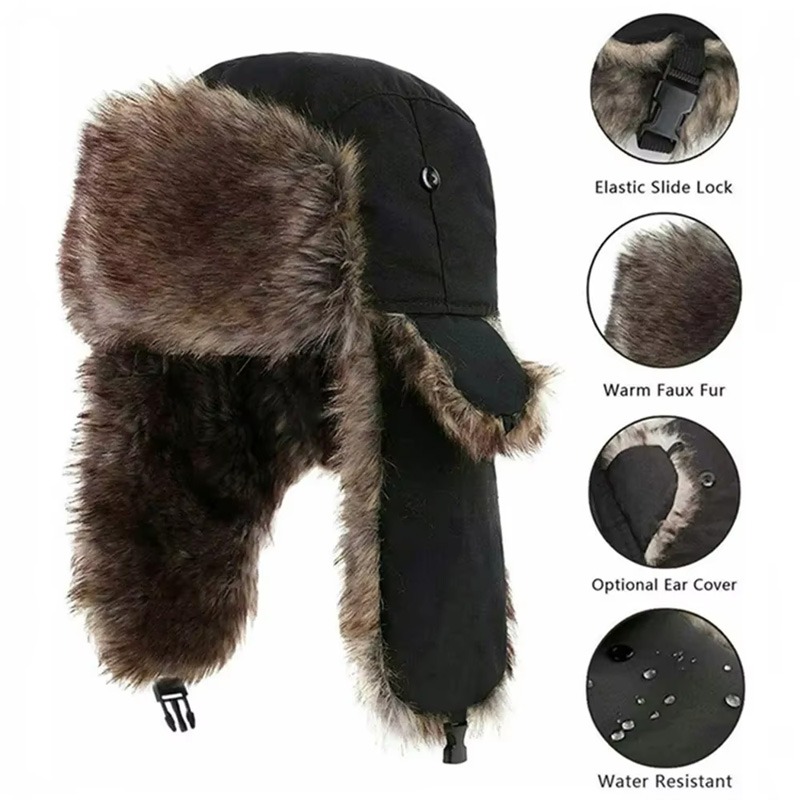 Gorro Ushanka ruso de invierno - Winter Trapper Hat reseña y precio