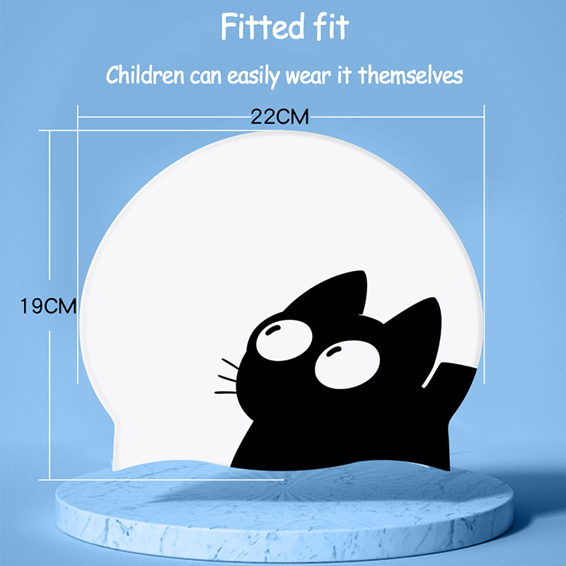 Gorro de natación de gato boni - Swim Hat Silicone reseña y precio