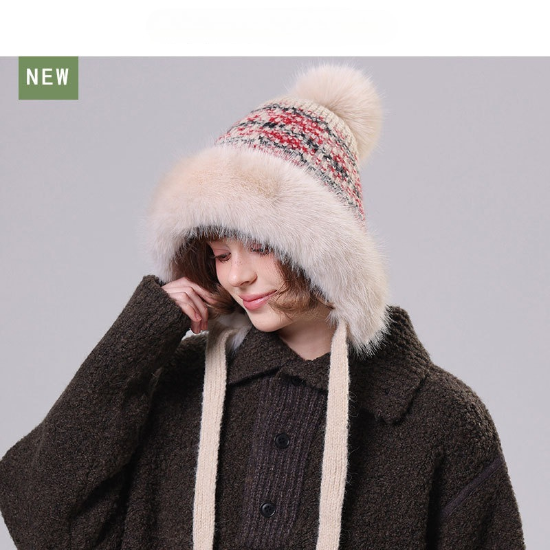 Gorro de punto afelpado para m - Trapper Hat Ear Flap reseña y precio