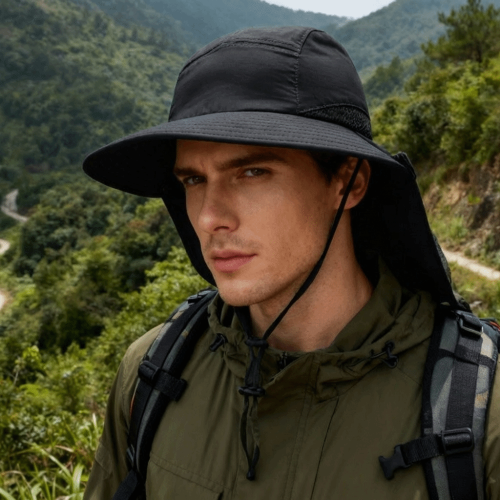Sombrero para el sol de ala an - Bucket Hat Cotton reseña y precio
